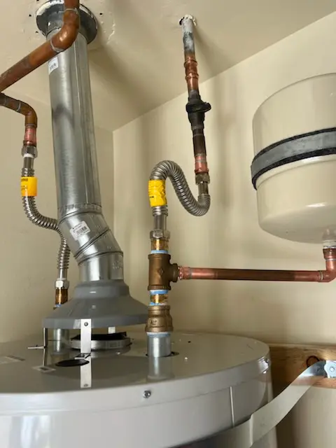 Water heater installation and plumbing repair in Port Murray